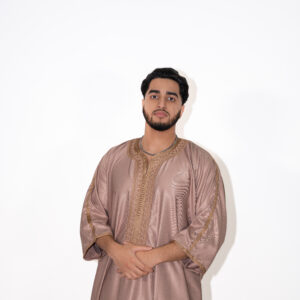 Champagne Gold Moroccan Thobe